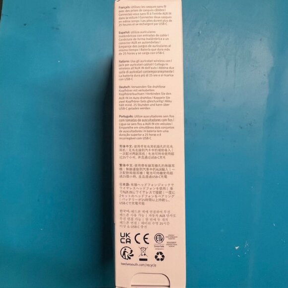 New Twelve South AirFly Pro Bluetooth 5.0 Transmitter/Receiver for TV/Airplane - Picture 3 of 7